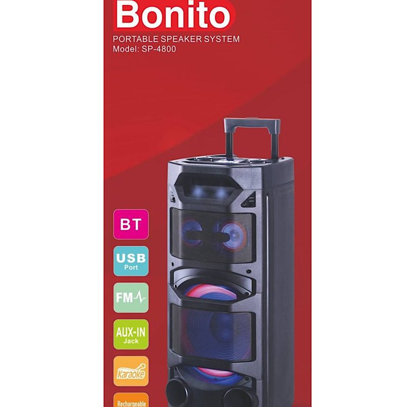 اسپیکر بونیتو چمدانی مدل Bonito Sp-4800