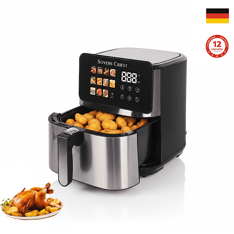 سرخکن سیلور کرست اصلی دوالمنت ۱۲/۵ لیتر مدل SILVERCRIEST SC-7099